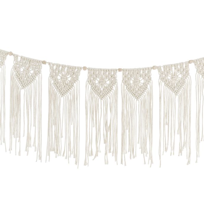 Lillian Rose Hand Tied Macramé Bunting For Wedding Or Home Decor